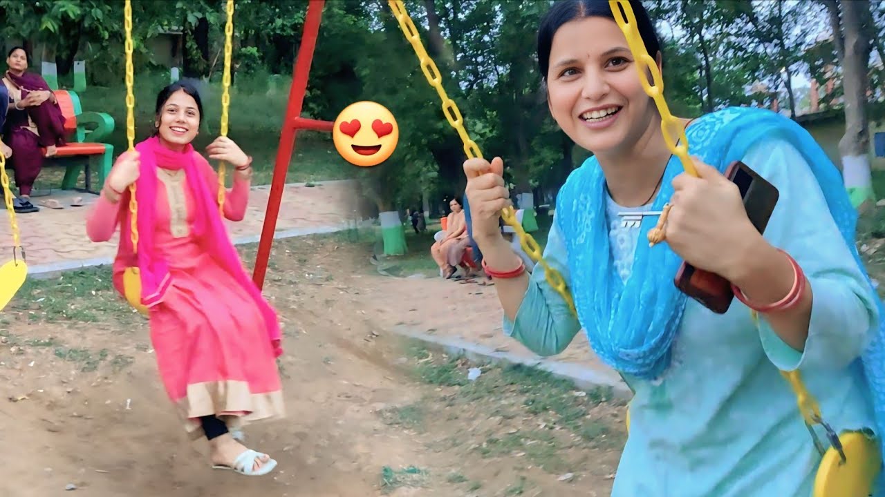 माँ के साथ आज पार्क में किये खूब मस्ती 🤗 #babididi #vlog #viralvideo #video #masti #family #maa