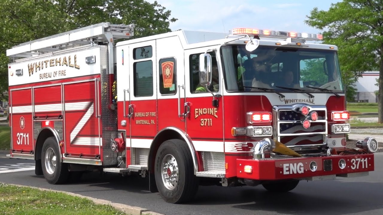 Whitehall Township Fire Department Engine 3711 Responding 5/22/22