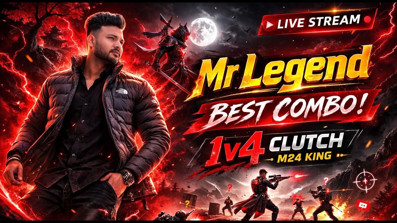 🔴LIVE I 1v4 TDM M24 Room | Slide OFFI
Thumb Player Sniping OP!