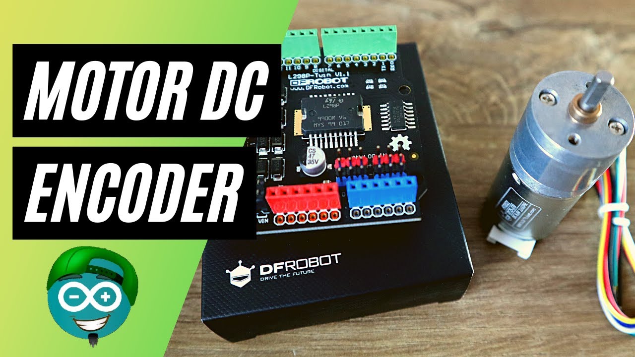 Motor DC con Encoder - Arduino [Velocidad y Posición] ✅ DFRobot