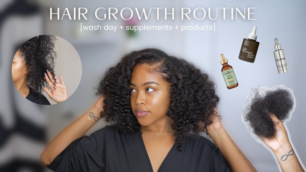 recovering from hair loss at 30 | my hair growth and retention routine (supplements + products etc.)