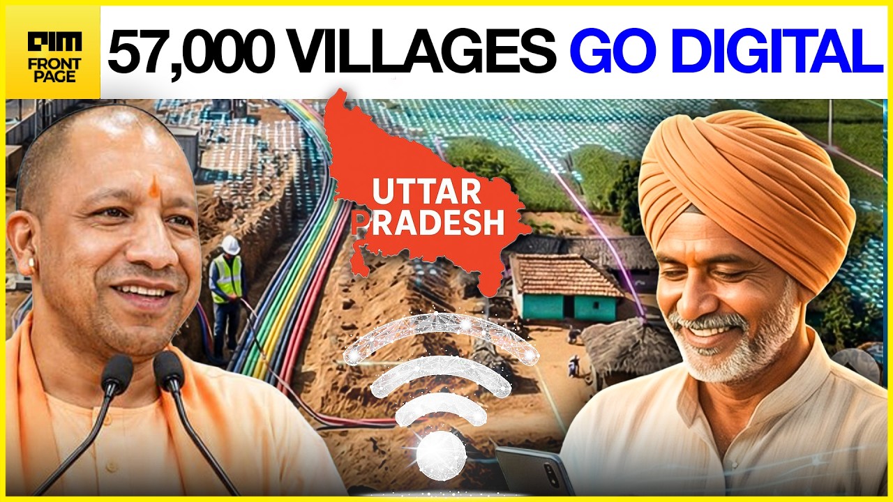 BREAKING: UP's Project Ganga Brings High-Speed Broadband to Villages