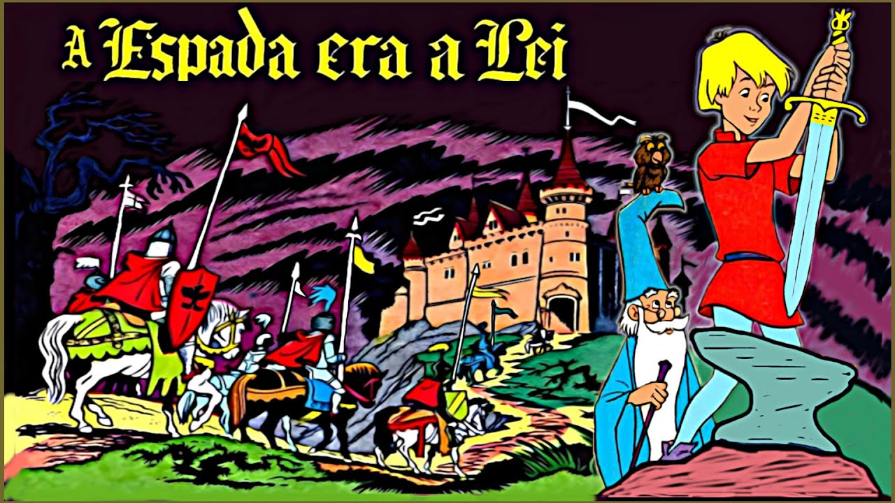 A ESPADA ERA A LEI (1971) - COMPLETO | Clássicos Disney | Contos Da Disney | Gibi Disney