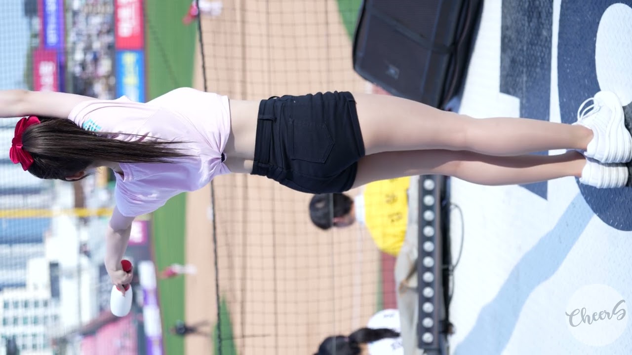 [8K] 기립근ㄷㄷ 윤지나 치어리더 직캠 Yun jina cheerleader fancam KT위즈