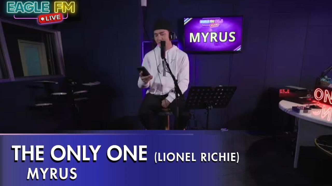 MYRUS | THE ONLY ONE (LIONEL RICHIE COVER) | EAGLE FM 95.5 LIVE