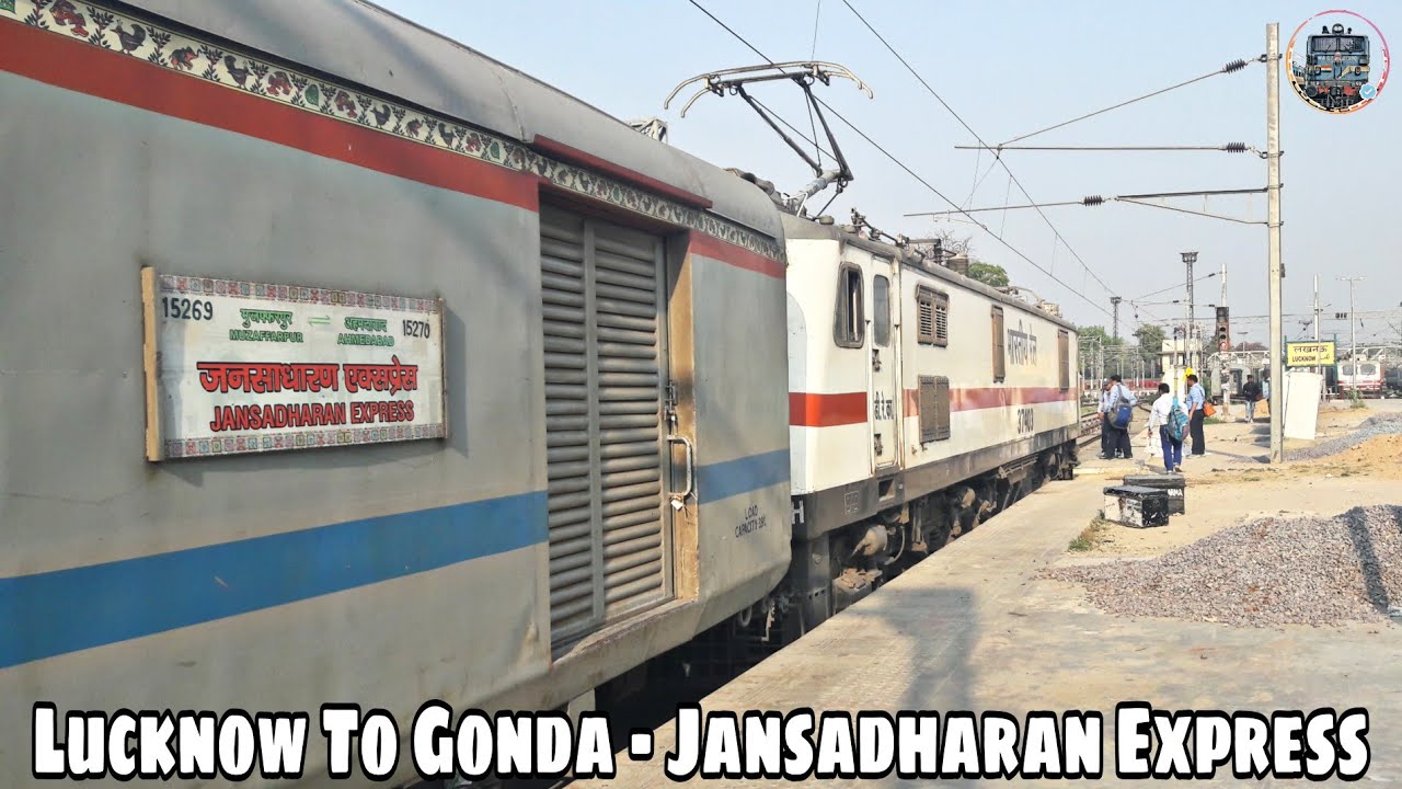 Lucknow To Gonda Journey in a Jansadharan Express | March 20,2022 #gonda #lucknow #updates