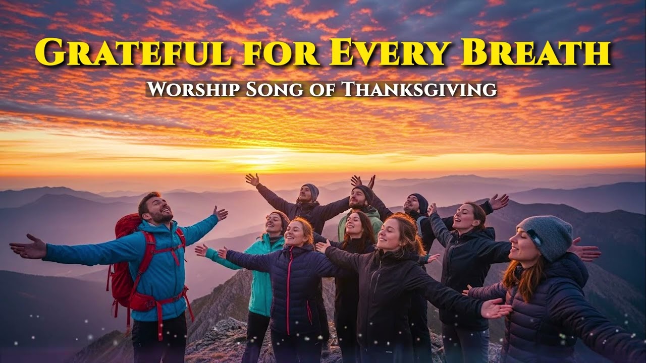 Grateful for Every Breath | Modern Worship Song | Thankful Praise to God