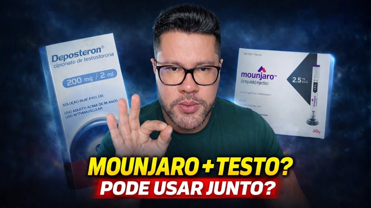 MOUNJARO + DEPOSTERON: PODE USAR JUNTO? - #DRJOREGERESPONDE