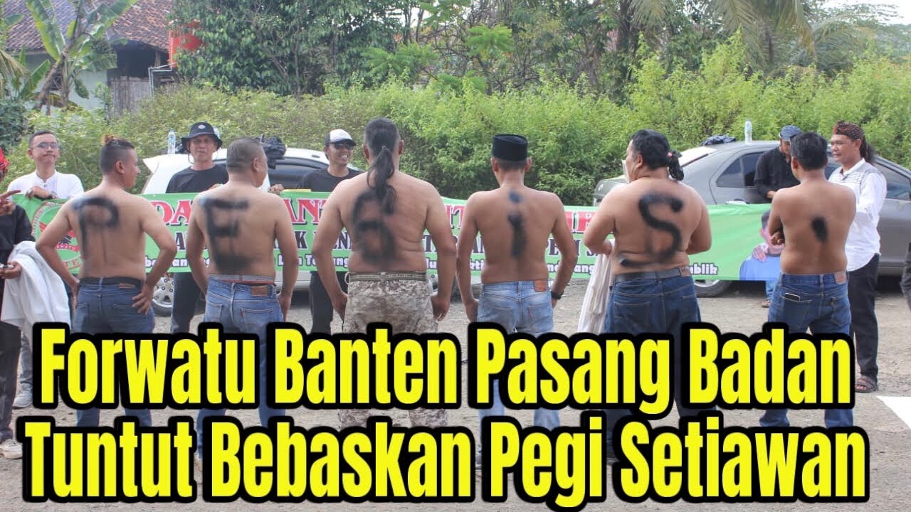 FORWATU BANTEN Pasang Badan Tuntut Bebaskan Pegi Setiawan