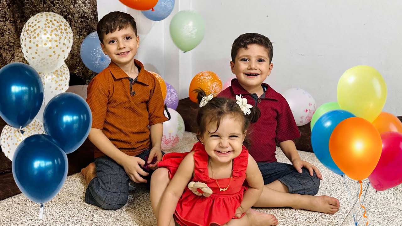 فاجأة مريم بكمية من البوالين 🎈 فرحت كتيرر😍بس عبودة ياحرام شو صار