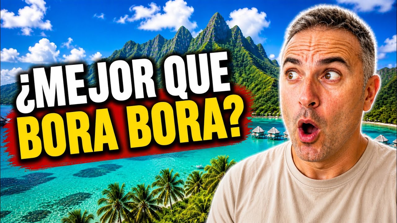 MOOREA 🇵🇫 El paraíso más ACCESIBLE de Polinesia | Guía de viaje 