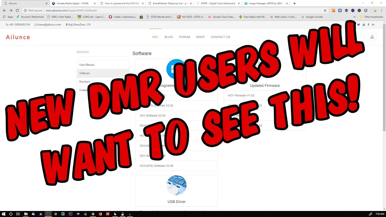 Ailunce HD1 Codeplug for Beginners with Jumbospot