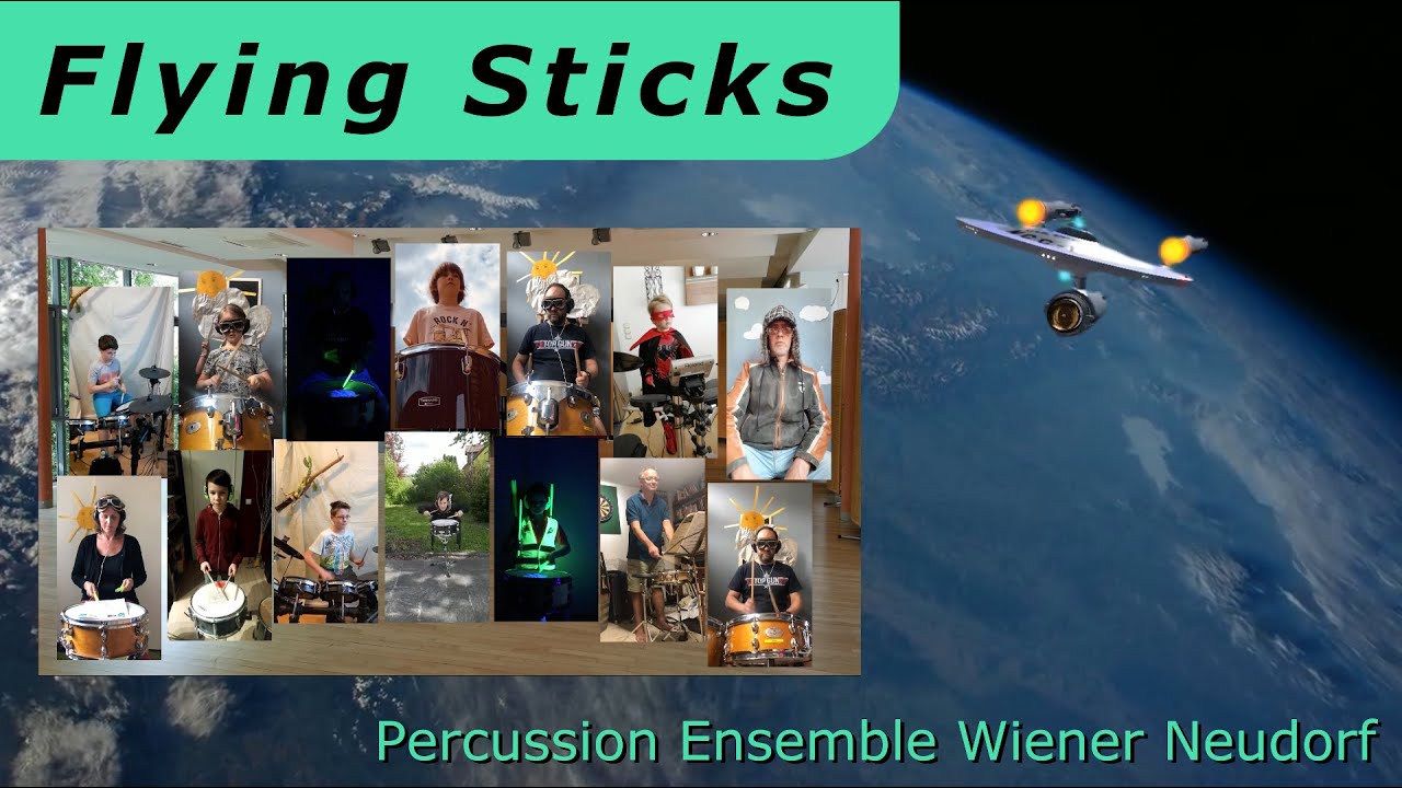 Flying Sticks Megavideo - Percussion Ensemble Wiener Neudorf