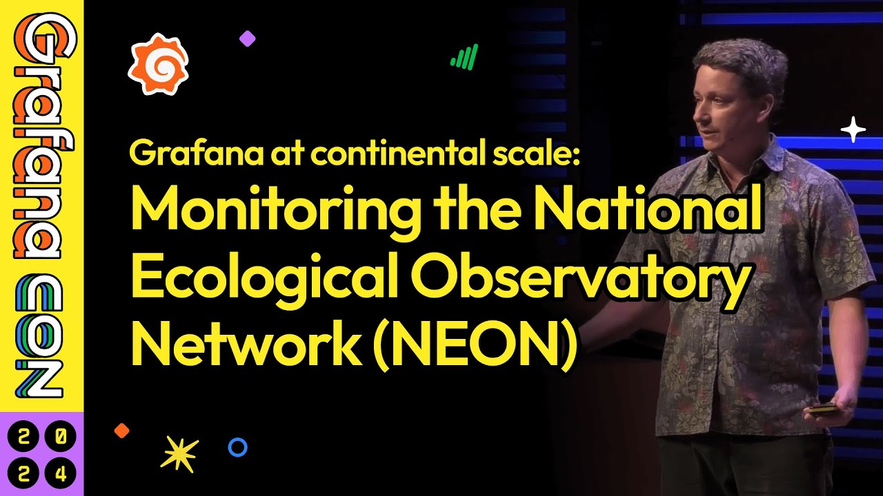 Grafana at Continental Scale: Monitoring the National Ecological Observatory Network (NEON)