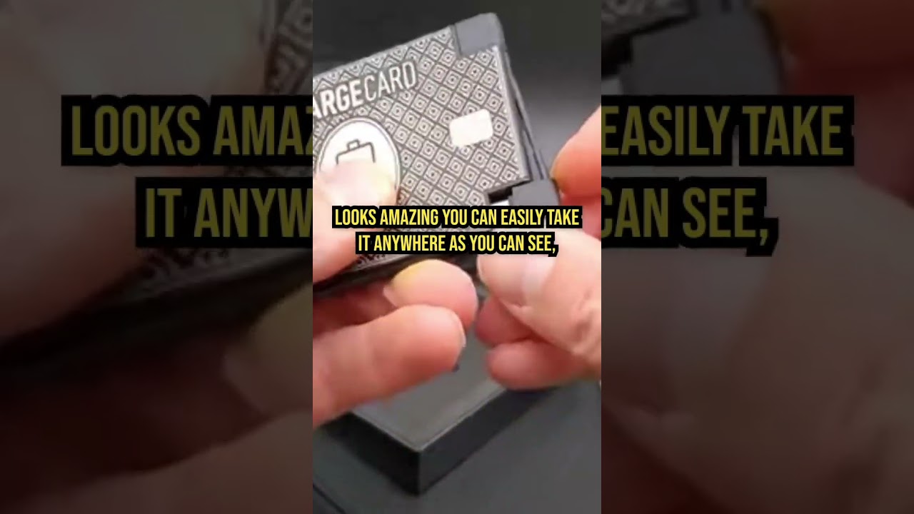 Charge Card Unboxing 😱 #gadget #gadgetsreview #shorts