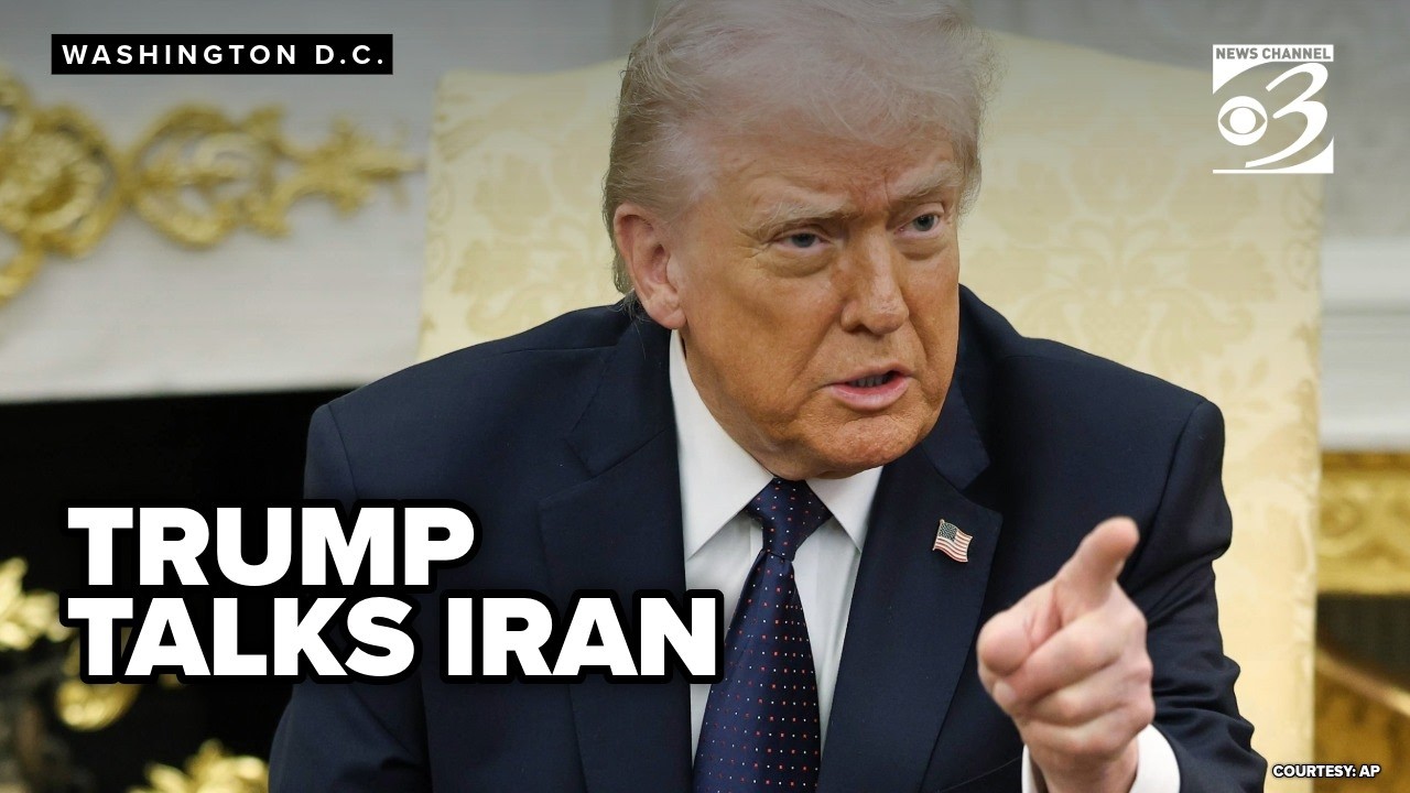 LIVE: Trump speaks on Iran before Medal of Honor Ceremony