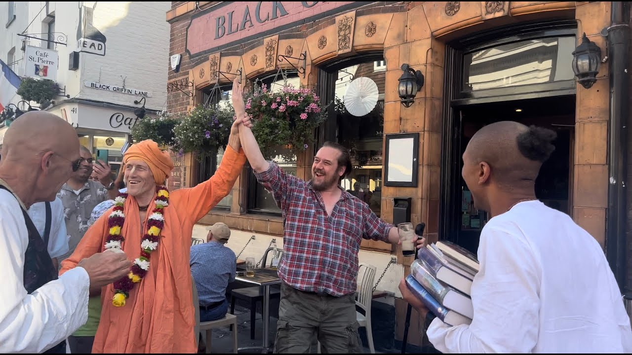 Harinam In Canterbury, UK