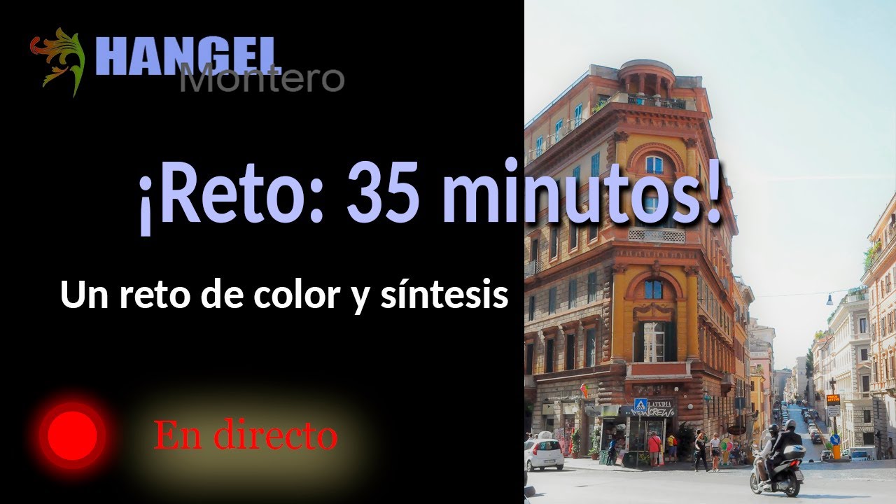 Reto de 35 minutos. Un reto de color y síntesis
