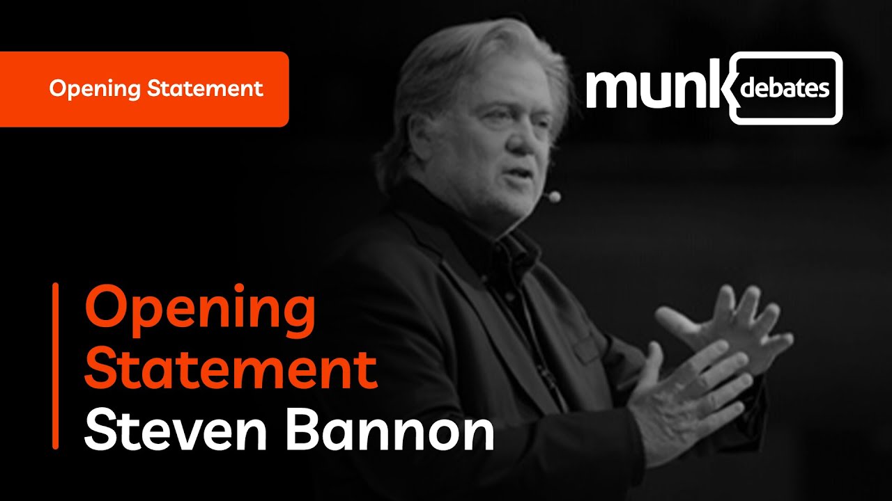 Steve Bannon - Opening Statement