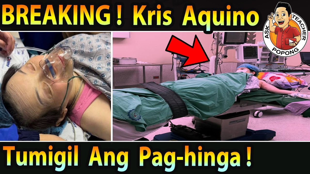 Bakit Tumigil Ang  Paghinga  Ni  KRIS  AQUINO ???