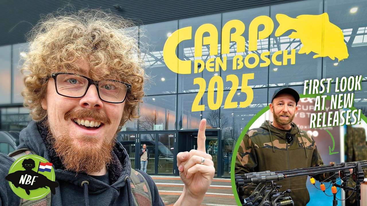 BIGGEST Carp Show in Europe! 🎣 Exclusive Gear, Famous Anglers & More - Carp Den Bosch 2025 🎉