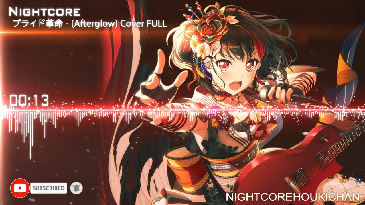 「Nightcore」- プライド革命Pride Kakumei (Afterglow) cover Full