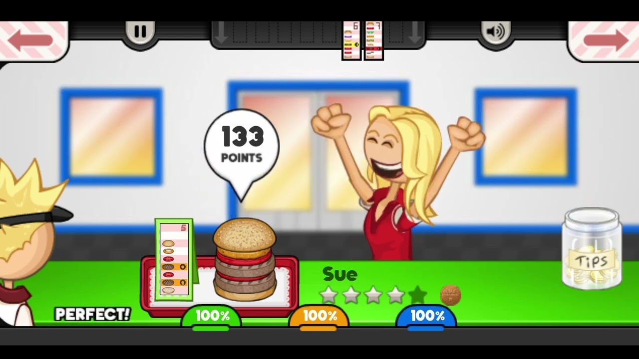 Papa's Burgeria To Go! - Burgers For Life (Rank 40)