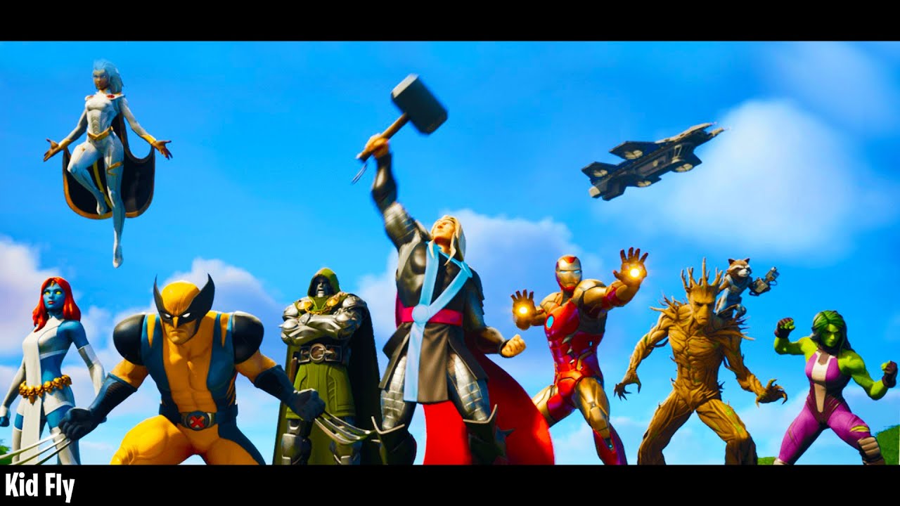 Fortnite Rap Song - Season 4 Song (Chapter 2 Season 4 Song) Marvel