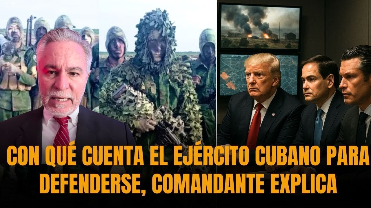 🚨¿ESTÁ PREPARADO EL EJÉRCITO CUBANO PARA UNA INVACION DE EEUU? Comandante explica | Sánchez Grass