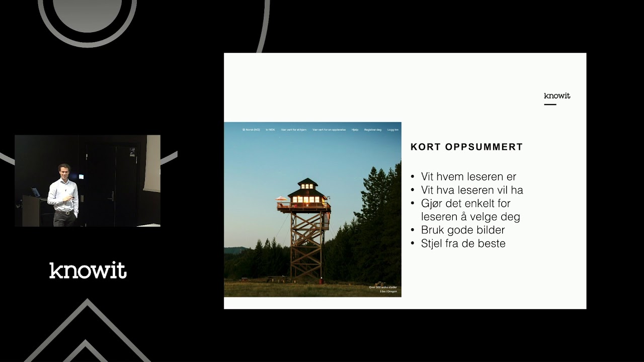 Design til utvikler: Enkel nettside - Peder Holm