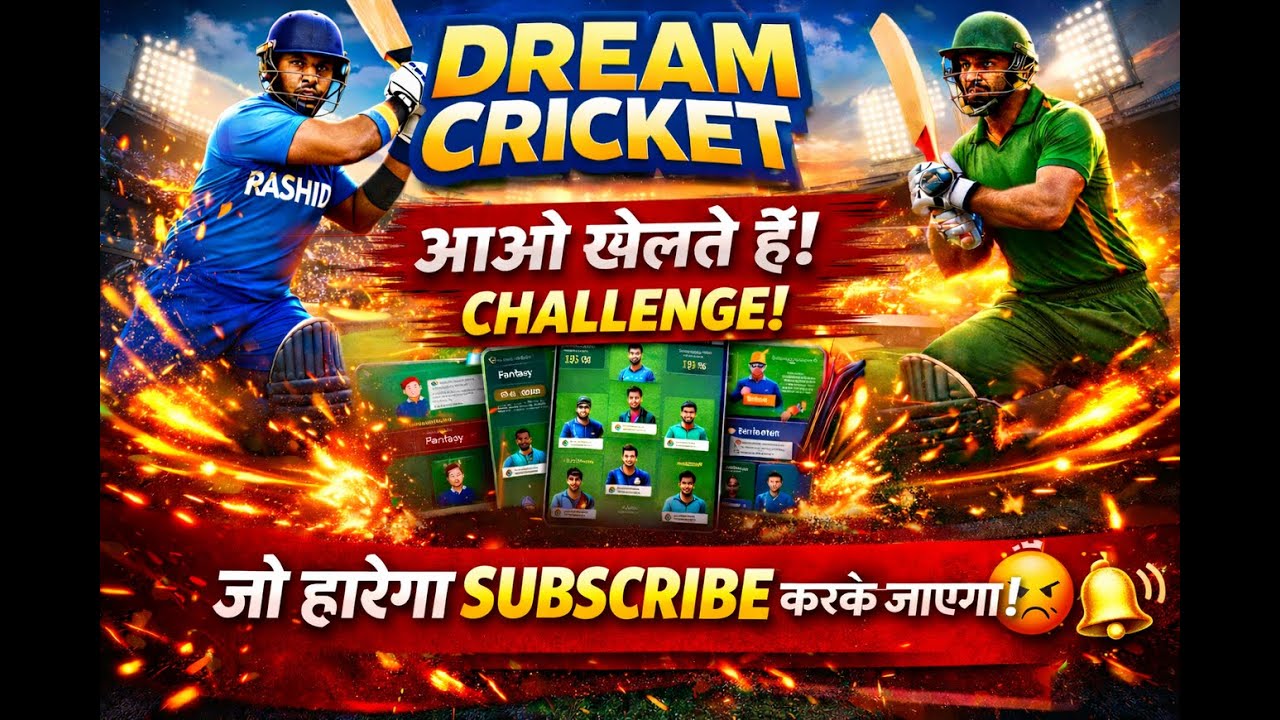 Dream Cricket 2025 Live 🔴 | Multiplayer #indvsnz #livematch