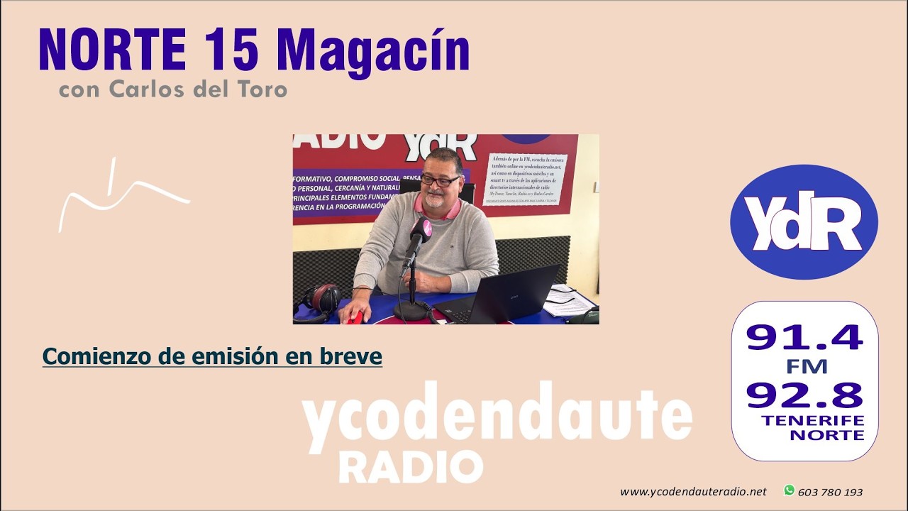 12.02.2026 / Magacín NORTE 15... con Carlos del Toro