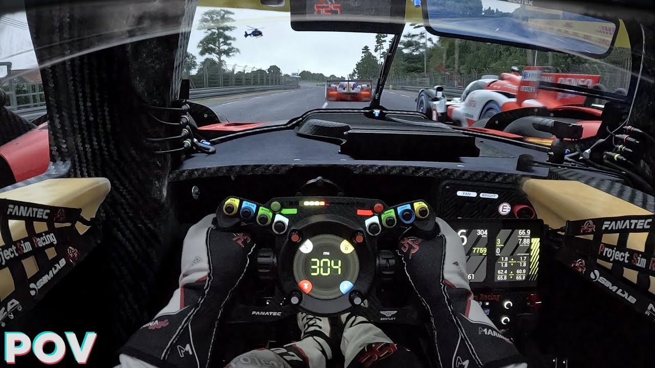 INSANE Hypercar Racing at Le Mans! | LMU | Fanatec DD+