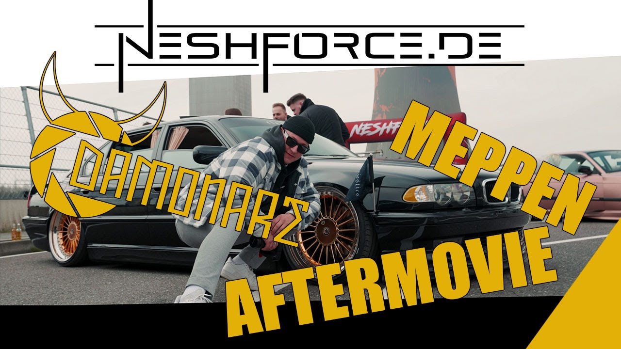 NESHFORCE Treffen Meppen AfterMovie 2023 5K session opening By DAMONART (circuit meppen Racepark)