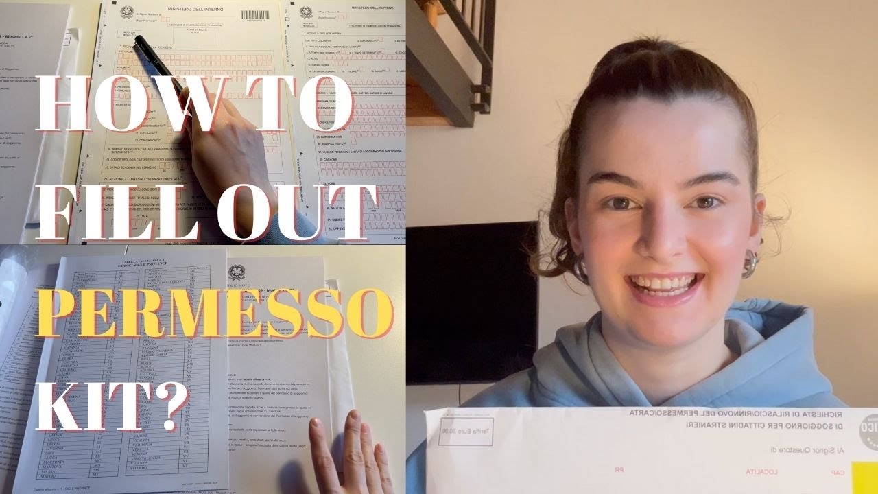 İtalya Oturum İzni Kiti Nasıl Doldurulur? 2025 | How to Fill Out the Permesso di Soggiorno Form?
