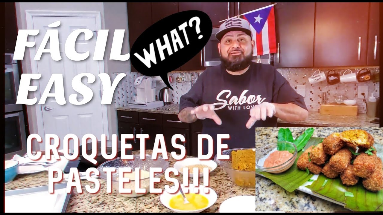 CROQUETAS DE PASTELES!!! PASTELES CROQUETTES!!!