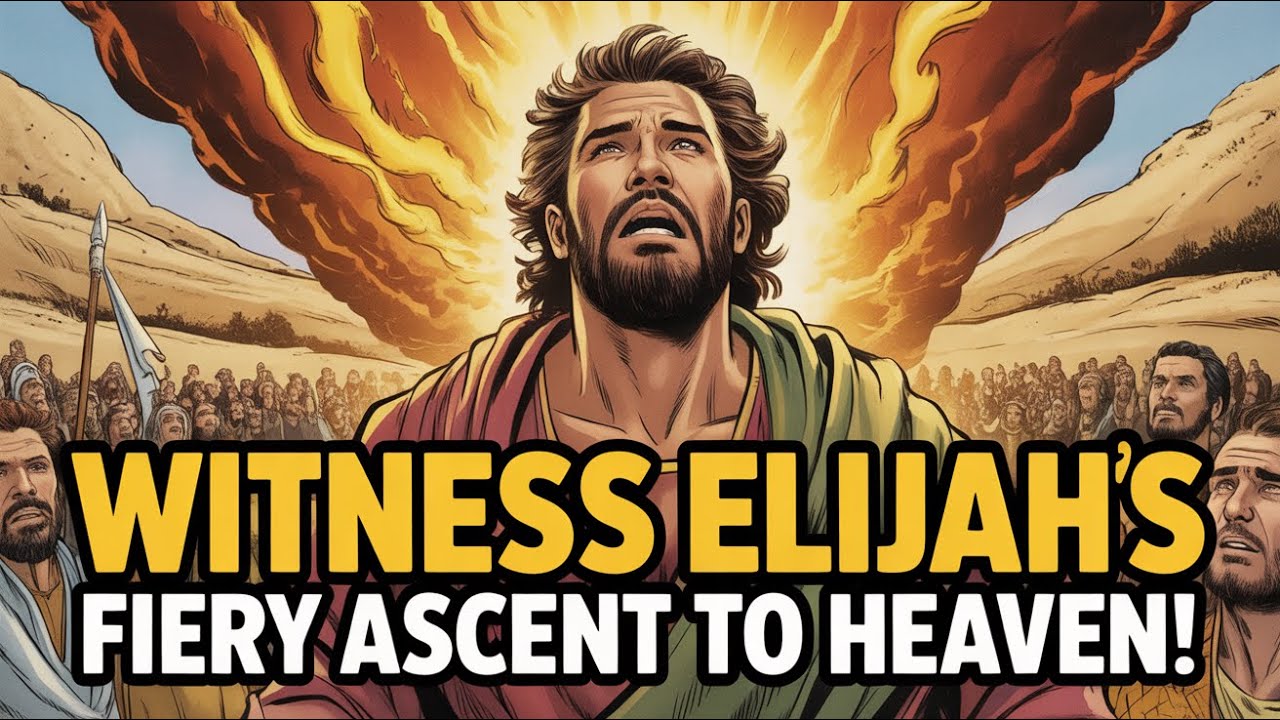 Elijah's Miraculous Journey: Discover the Divine Transformation in a Chariot of Fire to Heaven!
