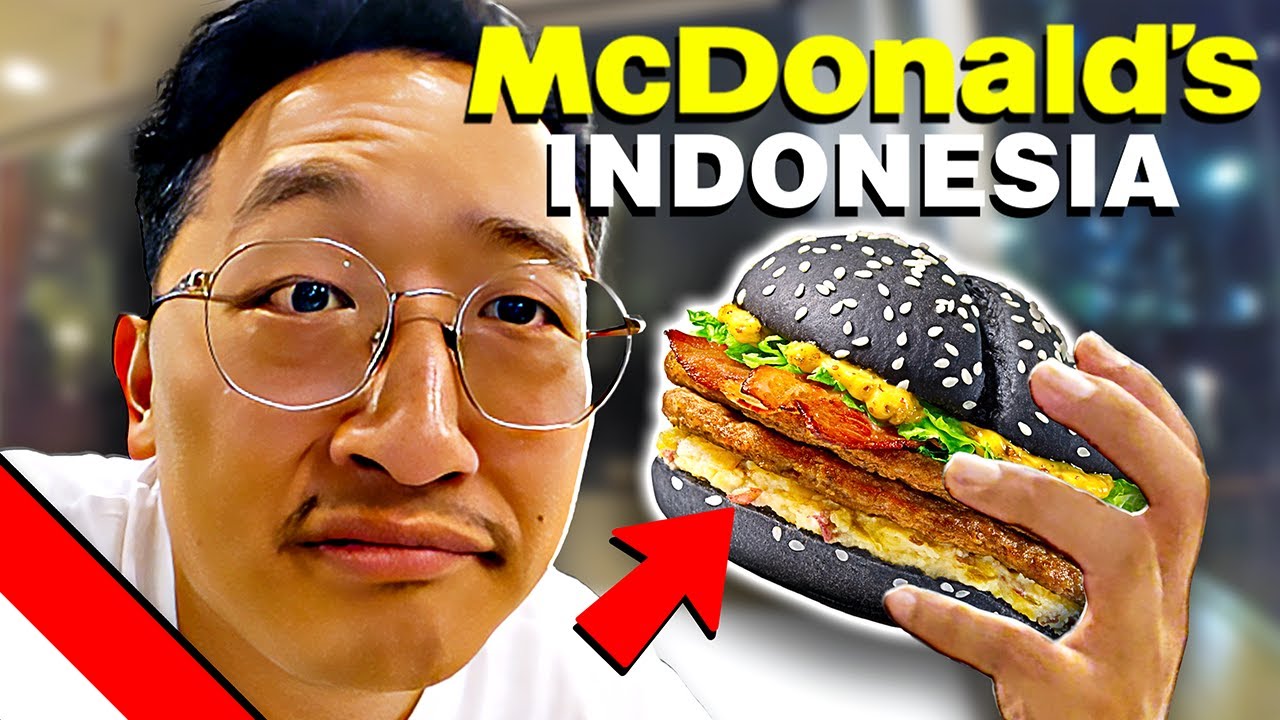MUST TRY Unique Items At INDONESIAN McDONALD'S! 🇮🇩