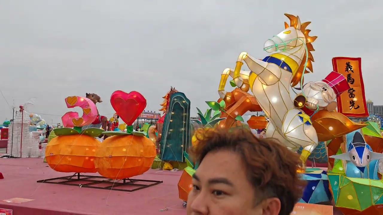 4K Day to Night at 2026 Taiwan Lantern Festival Chiayi 10min Fireworks | 2026台灣燈會在嘉義：從白晝到黑夜的震撼煙火秀