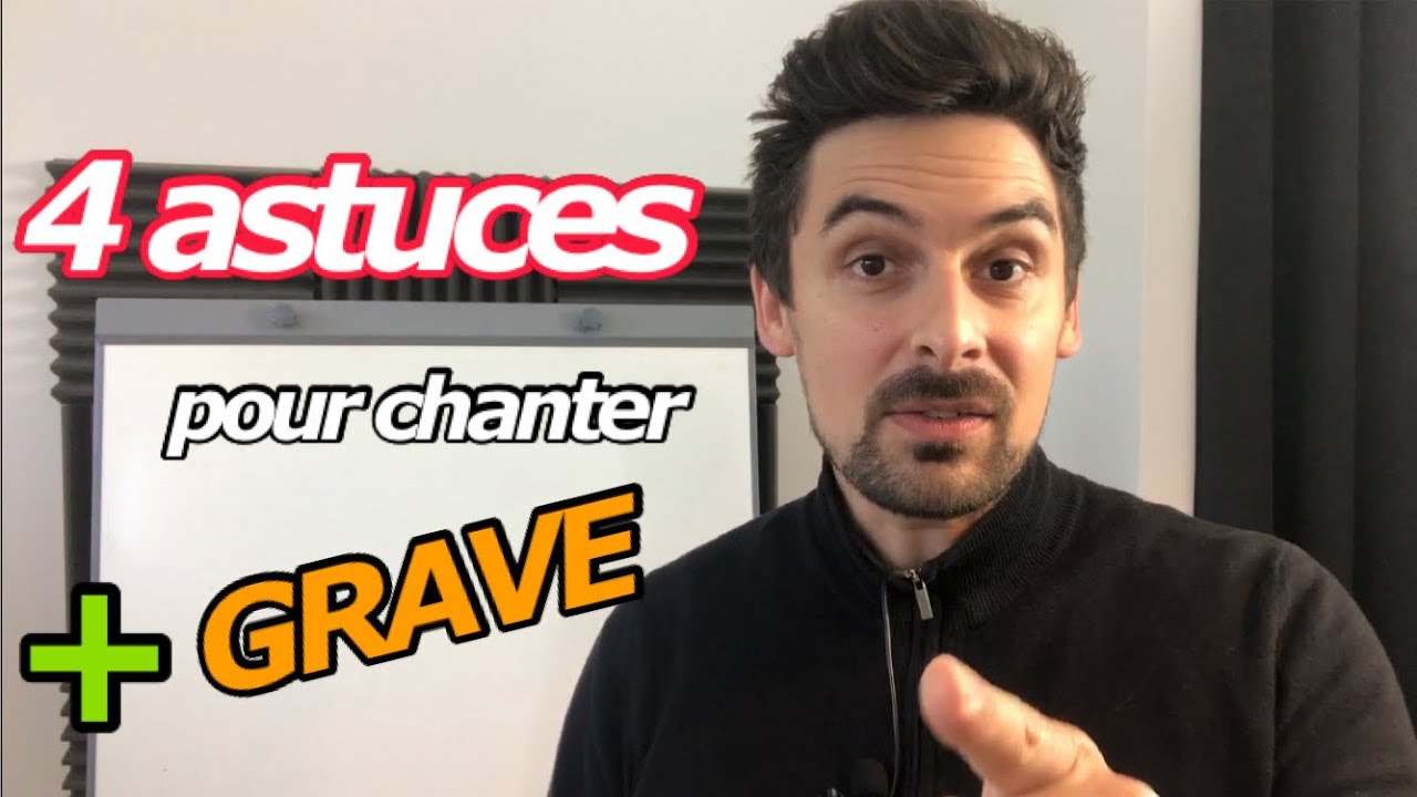Comment chanter grave ? 4 astuces indispensable