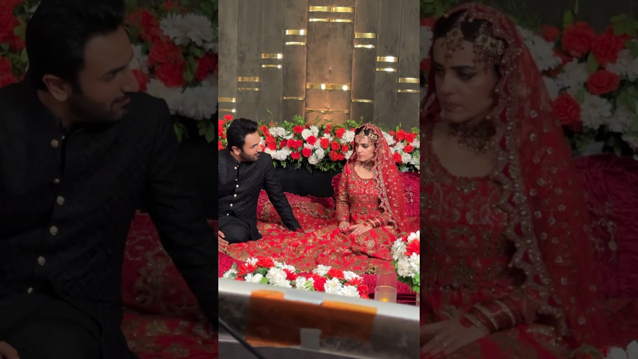 Shaadi scene 🎥 Bts 🎥 #dailyvlogger #pakistanidrama #ytshorts_ #dailyvlogging #hammadshoaib