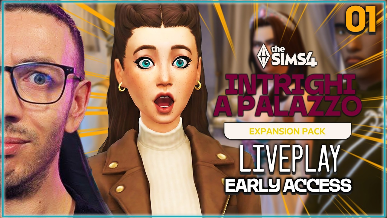 INTRIGHI A PALAZZO! LIVEPLAY ITA 01  [Early access]  The Sims 4 News&Info