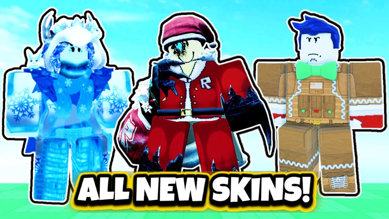 ALL NEW CHRISTMAS EVENT SHOP SKINS in FORSAKEN PATCH v3.5.3! (WINTER UPDATE)