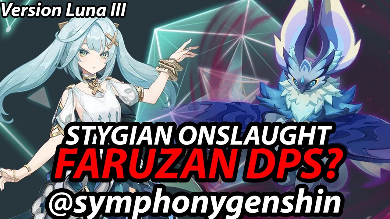 THIS FARUZAN DPS CLEAR WAS AWESOME - SYMPHONYGENSHIN GAMEPLAY REVIEW