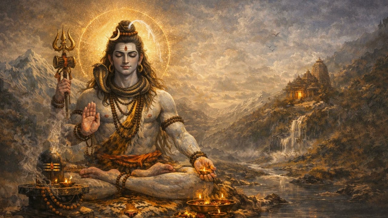 ॐ नमः शिवाय शम्भवे | Om Namah Shivaya Shambhave Mantra 108 Times Jaap | Powerful Shiva Chanting