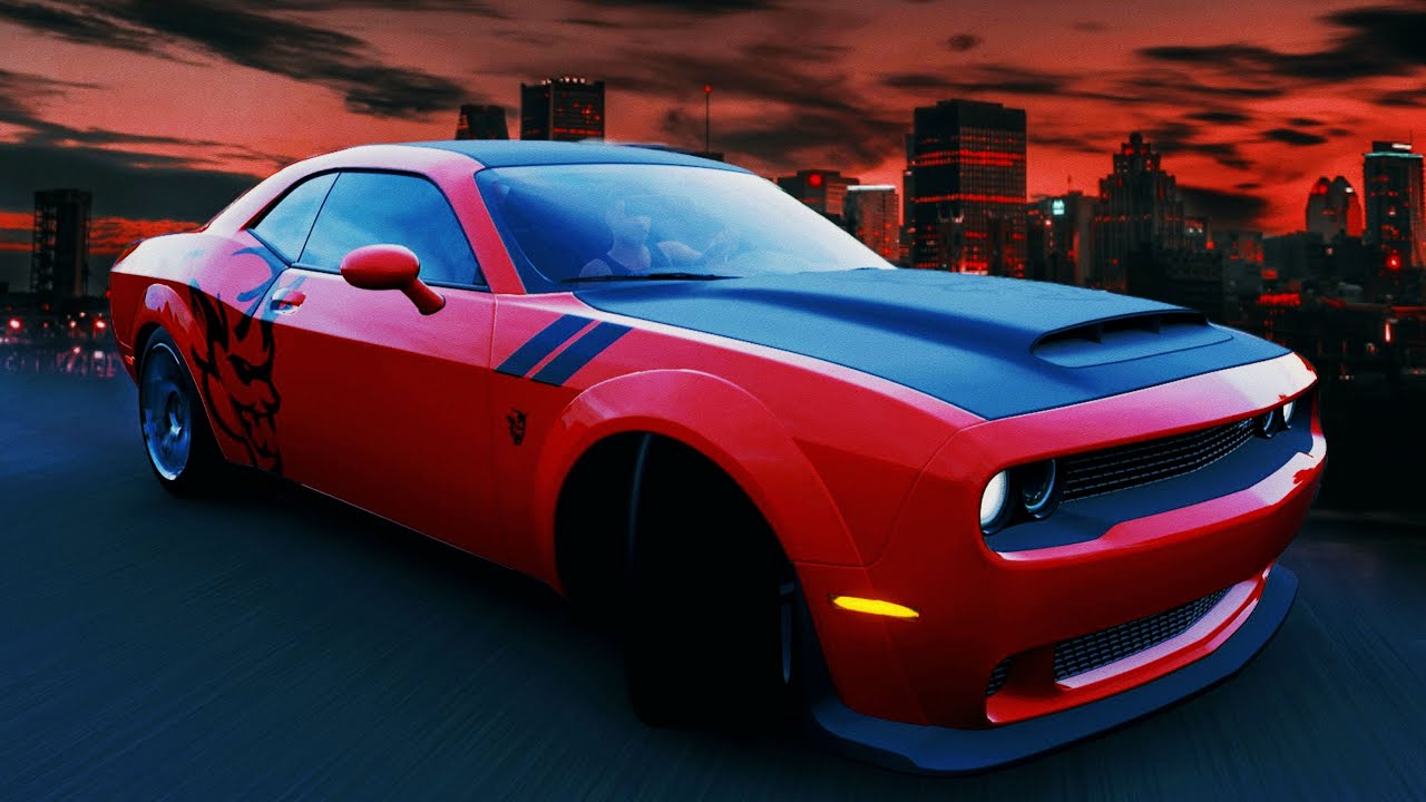 Dodge Challenge SRT Demon 1400HP Forza Horizon 4