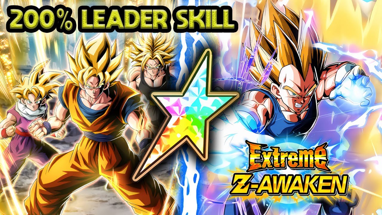 100% EZA PHY LR SSJ2 ANGEL VEGETA + LR GOKU, GOHAN & TRUNKS ROTATION! Dragon Ball Z Dokkan Battle