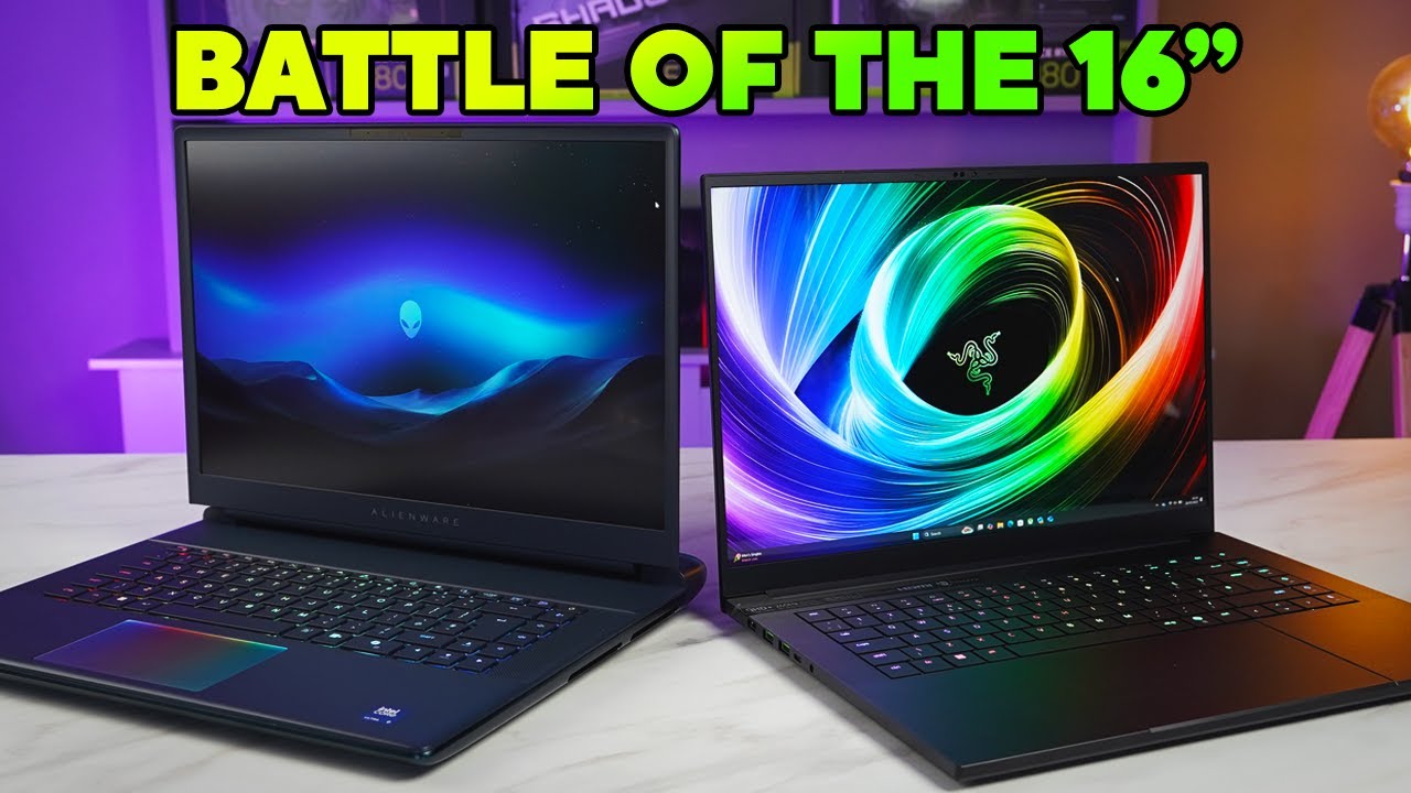 Alienware 16 Area51 vs Razer Blade 16 - Chonky or Slim, Which is a Better Gaming Laptop?