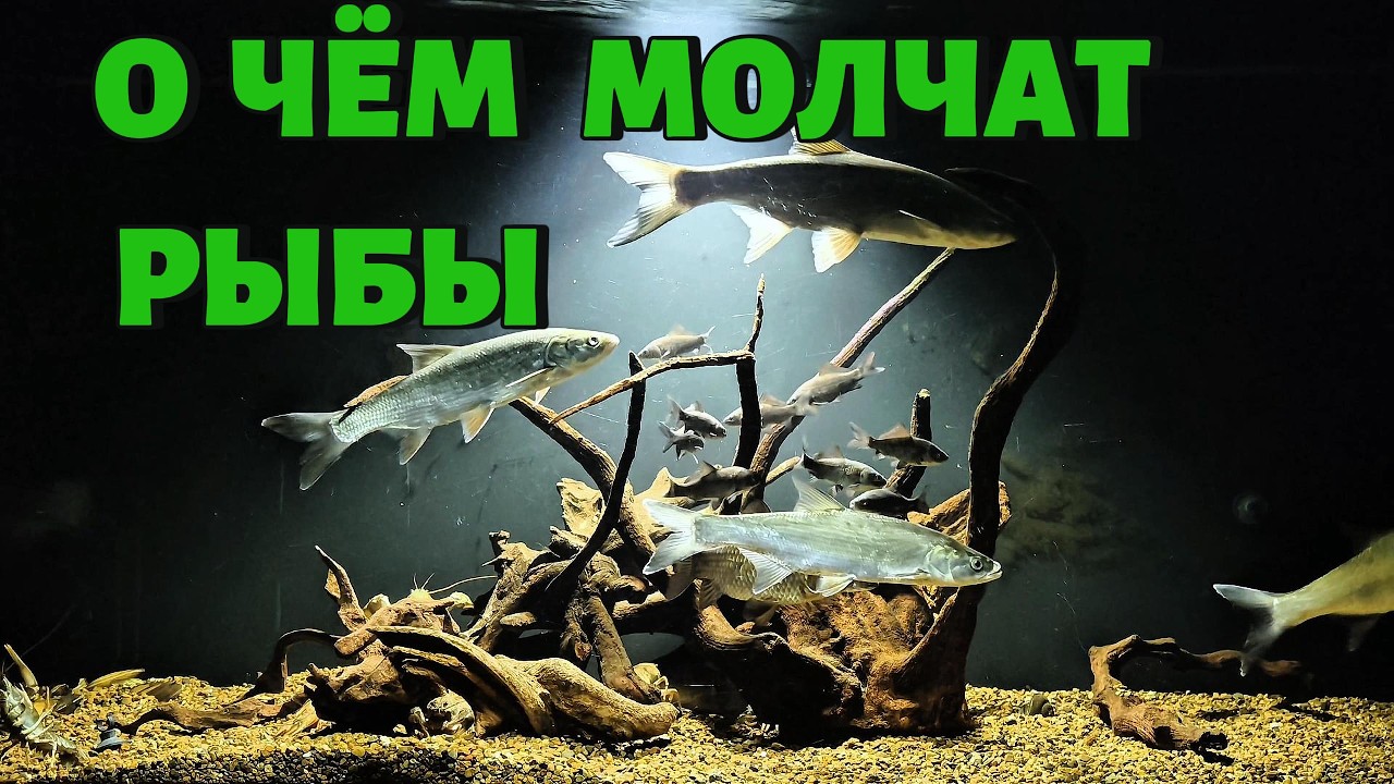 РЕЛАКС БЕЗ СЛОВ. РЕЧНЫЕ РЫБЫ В АКВАРИУМЕ