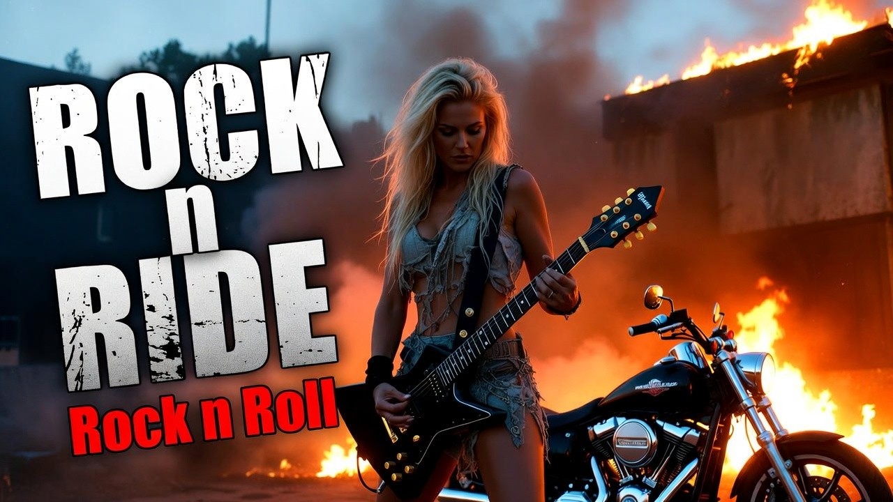 Best Music Rock N Roll 🎸 Rock N Ride 🔥 Screaming Wheels | Rock N’ Roll Across the States #2